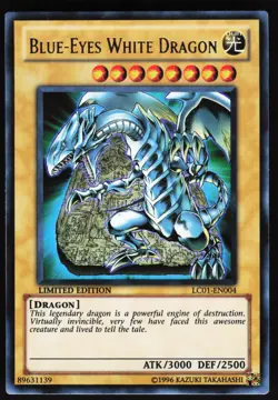 Blue-Eyes White Dragon (25th Anniversary Edition) LC01-EN004 Yugioh ULTRA NM/LP - Image 1