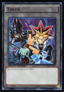Token: Yugi LDK2-ENT01 Yugioh TCG Card Ultra Rare NM - Image 1