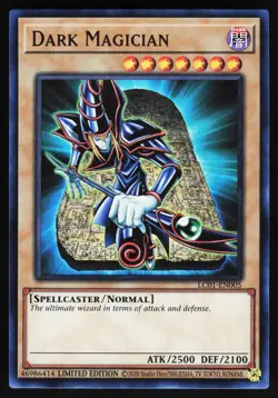 Dark Magician (25th Anniversary Edition) LC01-EN005 Yugioh TCG Card ULTRA NM - Image 1