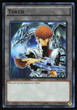 Token: Kaiba LDK2-ENT02 Yugioh TCG Card Ultra Rare NM - Image 1