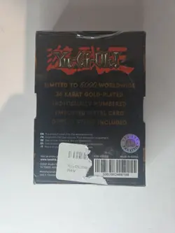 YUGIOH Black Luster Soldier 24 Karat Gold Plated Limited Edition - Image 2