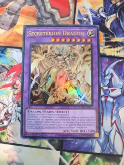 Secretarion Dragon DUAD-EN037 1st Ed Ultra Rare UR Mint Yugioh - Image 1