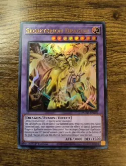 Secretarion Dragon DUAD-EN037 1st Ed Ultra Rare UR Mint Yugioh - Image 1
