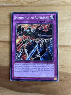 Memory of an Adversary - BP02-EN212 - Mosaic Rare 1st Ed Yugioh Konami Authentic - Image 1