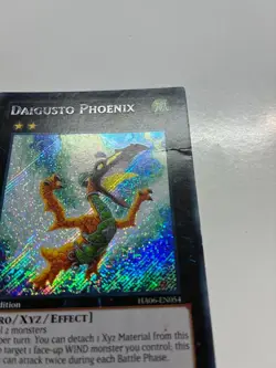 USA Seller Yugioh Daigusto Phoenix HA06-EN054 Secret Rare 1st Edition MP - Image 2