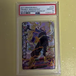 PSA10 Dragon Ball Heroes Trunks:Adolescent H3-CP5 Japan Trading Card - Image 1