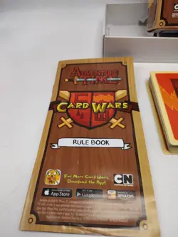 Adventure Time Card Wars Finn vs Jake Collector's Pack Card Game - 100% Complete - Image 4