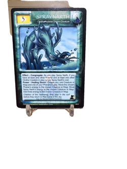 Magi Nation Duel - Spray Narth - Nightmare's Dawn CCG Card - Image 1