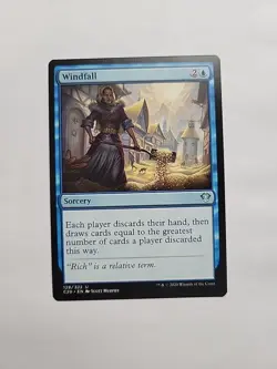 MTG - Windfall _ Commander 2020 Regular Uncommon #128 - Image 1