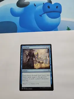 MTG - Windfall _ Commander 2020 Regular Uncommon #128 - Image 2