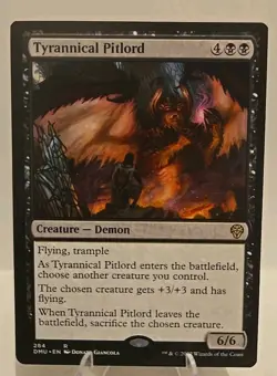 Tyrannical Pitlord MTG Dominaria United Regular - Image 1