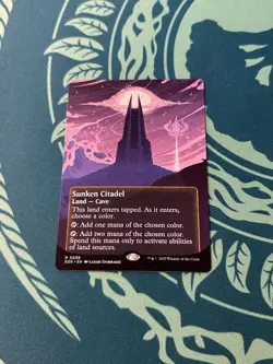 Sunken Citadel 0086 Borderless NF Edge Of Eternities EOS MTG Stellar Sights - Image 1