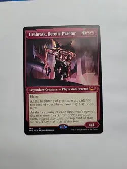 MTG - Urabrask, Heretic Praetor (Showcase) SNC Regular Mythic #346 - Image 1