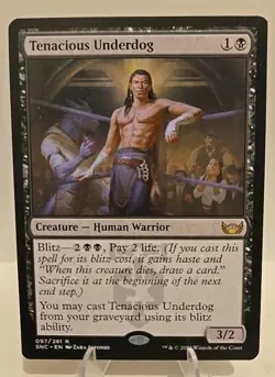 Tenacious Underdog MTG Streets of New Capenna Regular - Image 1