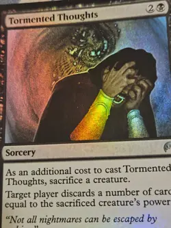 Tormented Thoughts FOIL Journey Into Nyx MTG Magic - Image 3