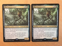 Magic the Gathering MTG 1x The Swarmweaver Duskmourn House of Horror NM 301 - Image 1