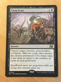Magic the Gathering MTG Quag Feast Aetherdrift NM - Image 1