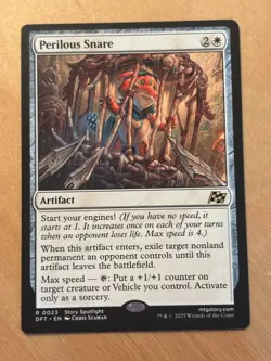 Magic the Gathering MTG Perilous Snare Aetherdrift NM - Image 1