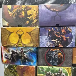 Lot 12 MTG Empty Booster Boxes Coldsnap Theros Born of the Gods Nyx - Image 2
