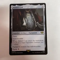 Mtg Mithril Coat 0245: the Lord of the Rings: Tales of Middle-Earth Mythic - Image 1