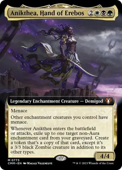 Anikthea, Hand of Erebos Extended Art Commander Masters NM MTG - Image 1