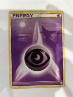 Pokemon Psychic Energy (Espeon) HeartGold SoulSilver 119/123 Common 2010 - Image 1