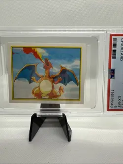 2000 Merlin Pokemon 2 Charizard #123 PSA 6 - Image 2