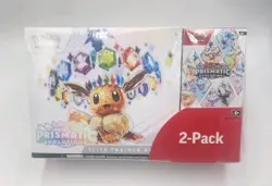 Pokemon Prismatic Evolutions Elite Trainer Box ETB Costco 2-Pack - Free Shipping - Image 1