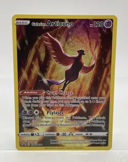 Pokemon TCG Crown Zenith Galarian Articuno #SWSH282 Black Star Promo - Image 1