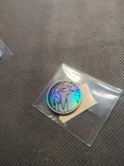 Entei Holo Pokemon Coin Silver - Image 1