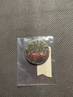 Alolan Exeggutor Coin Gold Holo Pokemon - Image 1