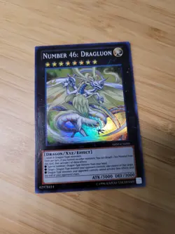 Yugioh Number 46: Dragluon SHSP-EN050 Super Rare NM - Image 3