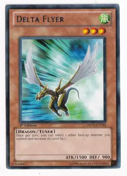 Delta Flyer - NM - Rare 1st Edition DREV-EN016 - YuGiOh - Image 1