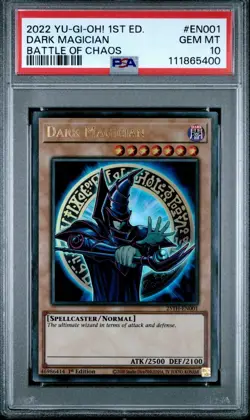 Dark Magician *PSA GEM MINT 10* 25TH-EN001 *Ultra Rare* 2022 * Yugioh - Image 1