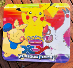 Pokemon Trading Card Game XY Furious Fists Expansion Pack in Tin Original Unopen - Image 1