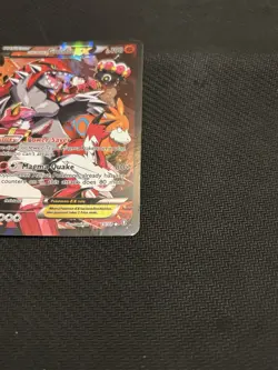 Pokemon TCG Groudon EX Team Magmas 2015 Full Art Ultra Rare Holo Card - Image 4