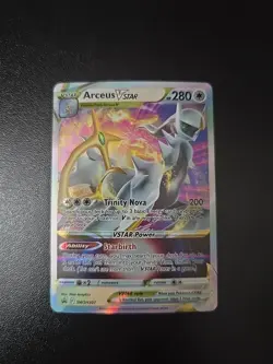 Pokemon Tcg Arceus VSTAR SWSH307 SWSH: Sword & Shield Promo Cards Holo NM - Image 1