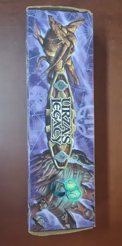 URZA'S LEGACY Ulra Pro Card/Deck Storage Box USED Vintage Magic 1999 OOP & RARE - Image 1