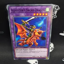 Alligator's Sword Dragon SS02-ENB22 1st Edition LP Light Play Yu-Gi-Oh! Card - Image 1