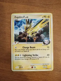 Zapdos G 12/99 -Platinum : Arceus (2009) - Holo - Rare - (NM) - Pokemon TCG Card - Image 1