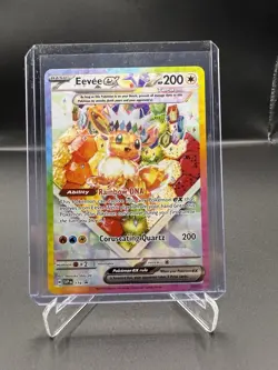 Pokemon TCG Eevee EX 174 Prismatic Evolutions SPC Promo Card (NM Condition) - Image 1
