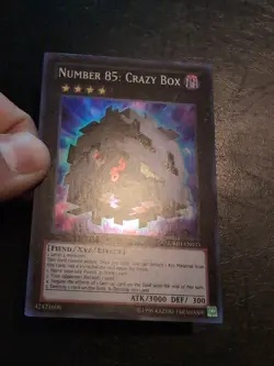 Yu-Gi-Oh! SUPER RARE HOLO CARD NUMBER 85 CRAZY BOX NUMH-EN033 NM - Image 2