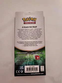 New Pokemon 2017 Knock Out Collection Tyranitar Factory Sealed Booster Pack Card - Image 2