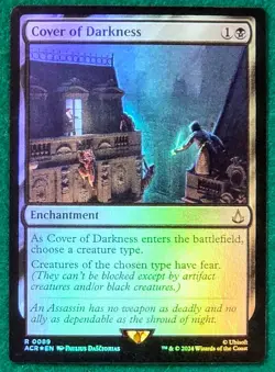 Cover Of Darkness (Foil) - Universes Beyond: Assassin's Creed ACR #89 - MTG Card - Image 1