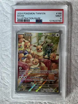 5 Card PSA Graded Pokemon Card Lot Great Value Illustration Rares Full Arts 9-8 - Image 2