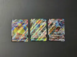 Pokemon Lot Of 3 Evolving Skies Vmax Cards: Flareon 18, Glaceon 41, Gyarados 29 - Image 1