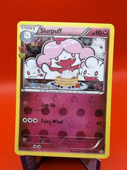 PACK FRESH Slurpuff RC20/RC32 Reverse HOLO Pokemon XY Generations nm/m (1 card) - Image 3