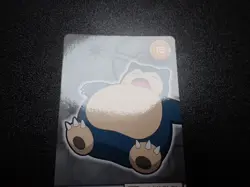 Pokemon Bandai Namco Amusement Mega Get Card Snorlax No.15 #5110 EX/VG - Image 2