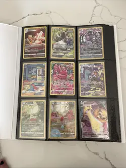 Binder Of Hits Pokemon Card Lot Alt Arts EX GX V Galarian/trainer Gallery Shiny - Image 1