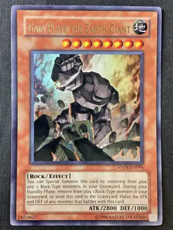Yu-Gi-Oh TCG #ANPR-EN094 Gaia Plate the Earth Giant Ultra Rare LP - Image 1